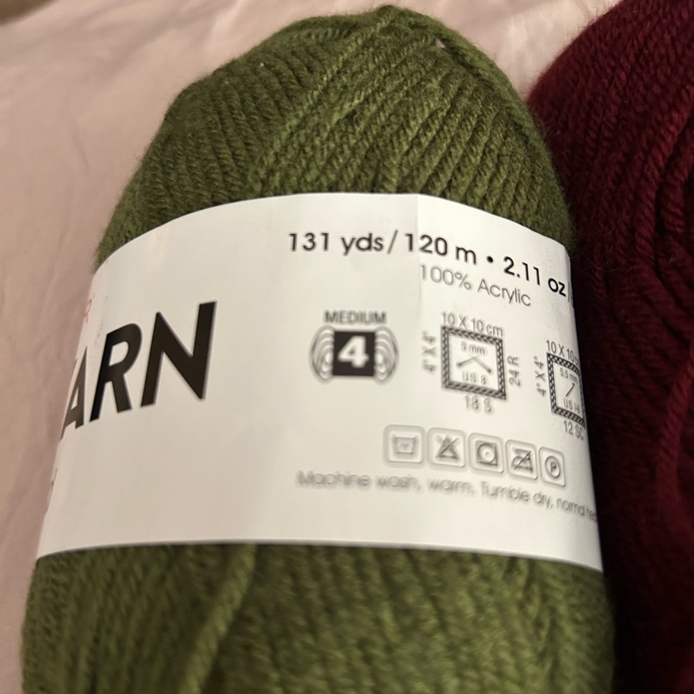 LOT Of 3 Mixed Premier JUST YARN  Worsted 2.11 oz / Skein* - 1 Just Chenille - Picture 11 of 11